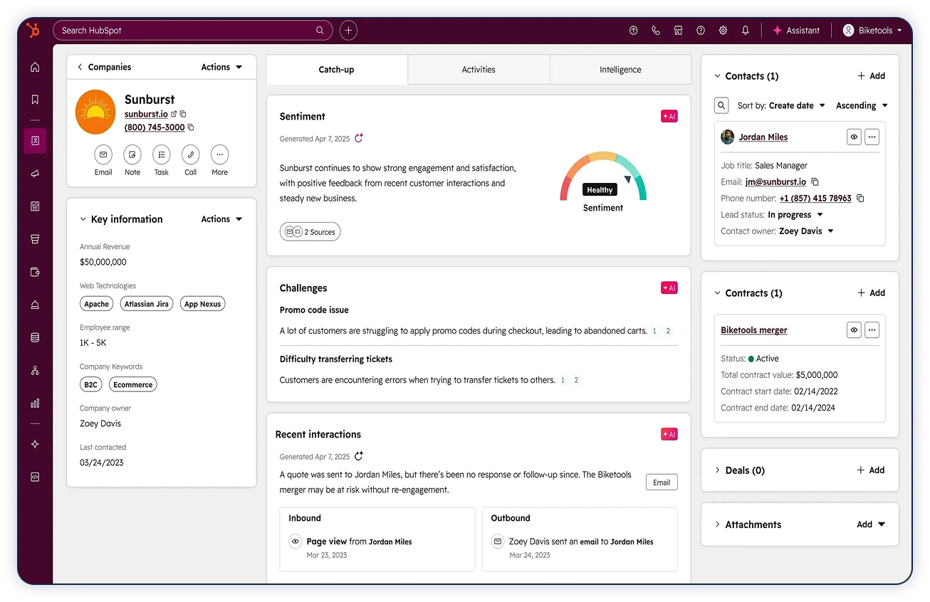 HubSpot CRM screenshot 6
