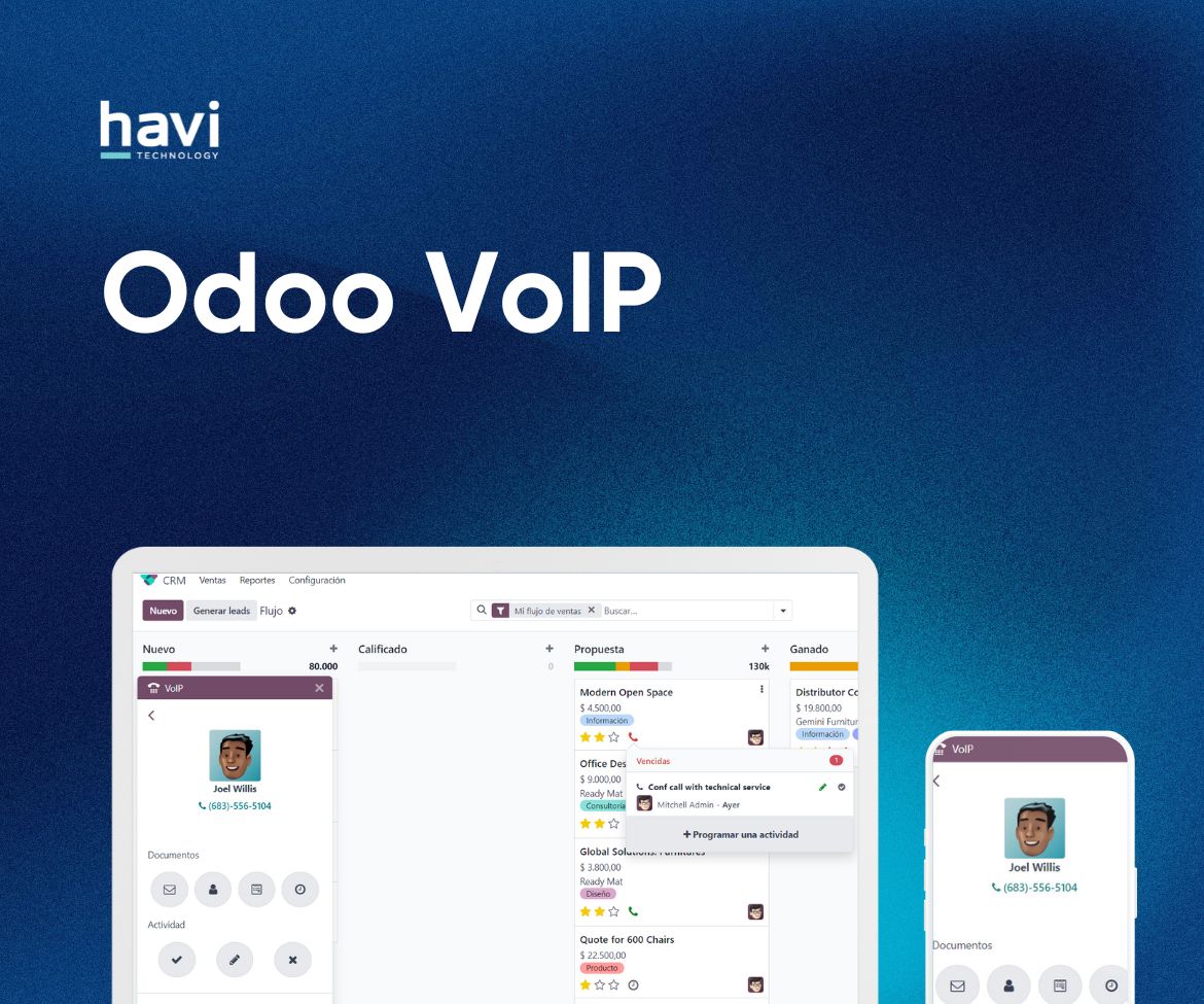 odoo voip Havi Technology Pty Ltd