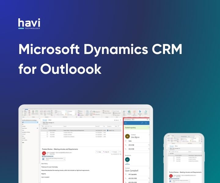 microsoft dynamics crm for outlook Havi Technology Pty Ltd