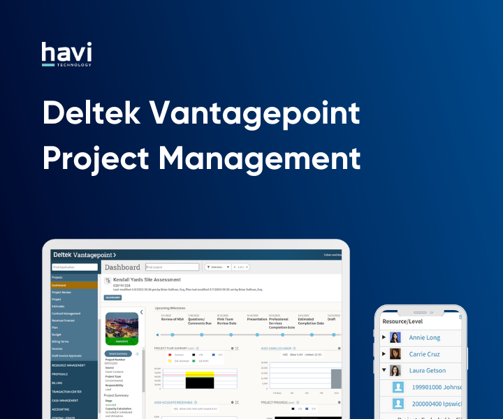 deltek project management Havi Technology Pty Ltd