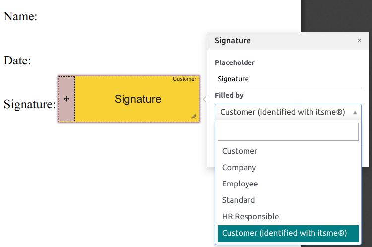 odoo e signature havi technology pty ltd