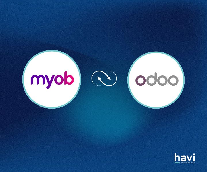 odoo myob integration havi technology Pty Ltd