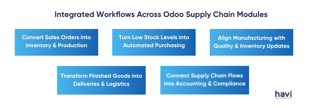supply chain odoo Havi Technology Pty Ltd