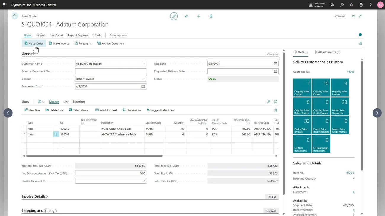 dynamics 365 for sales business central Havi Technology Pty Ltd