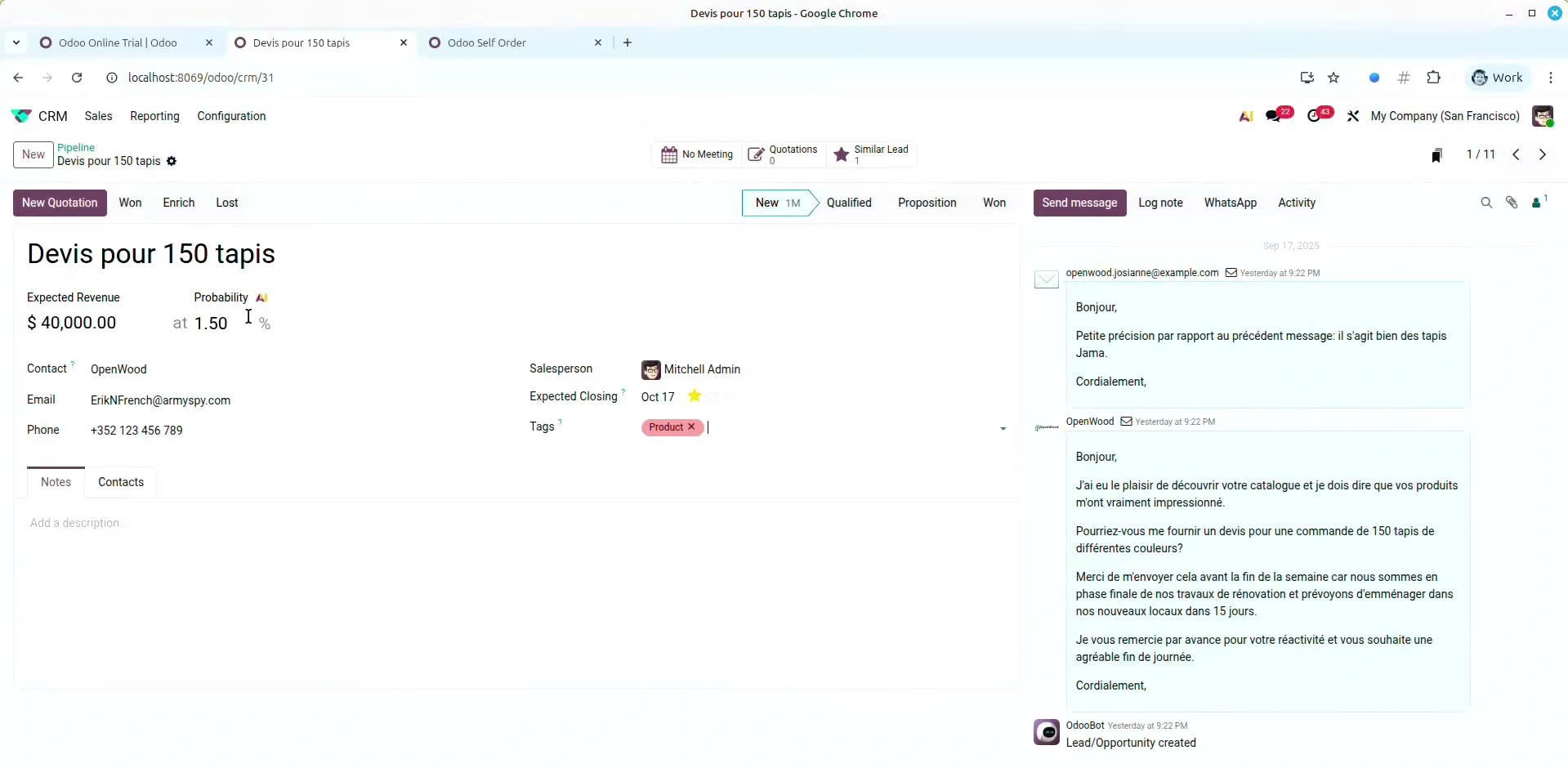 odoo 19 features Havi Technology Pty Ltd