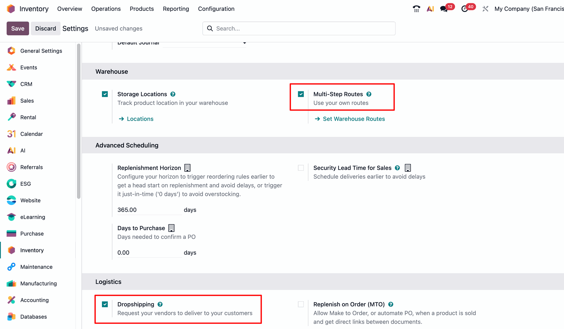 dropshipping odoo 14 Havi Technology Pty Ltd