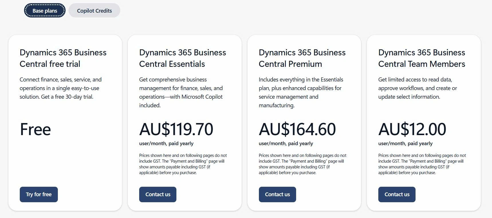 microsoft dynamics business central erp Havi Technology Pty Ltd