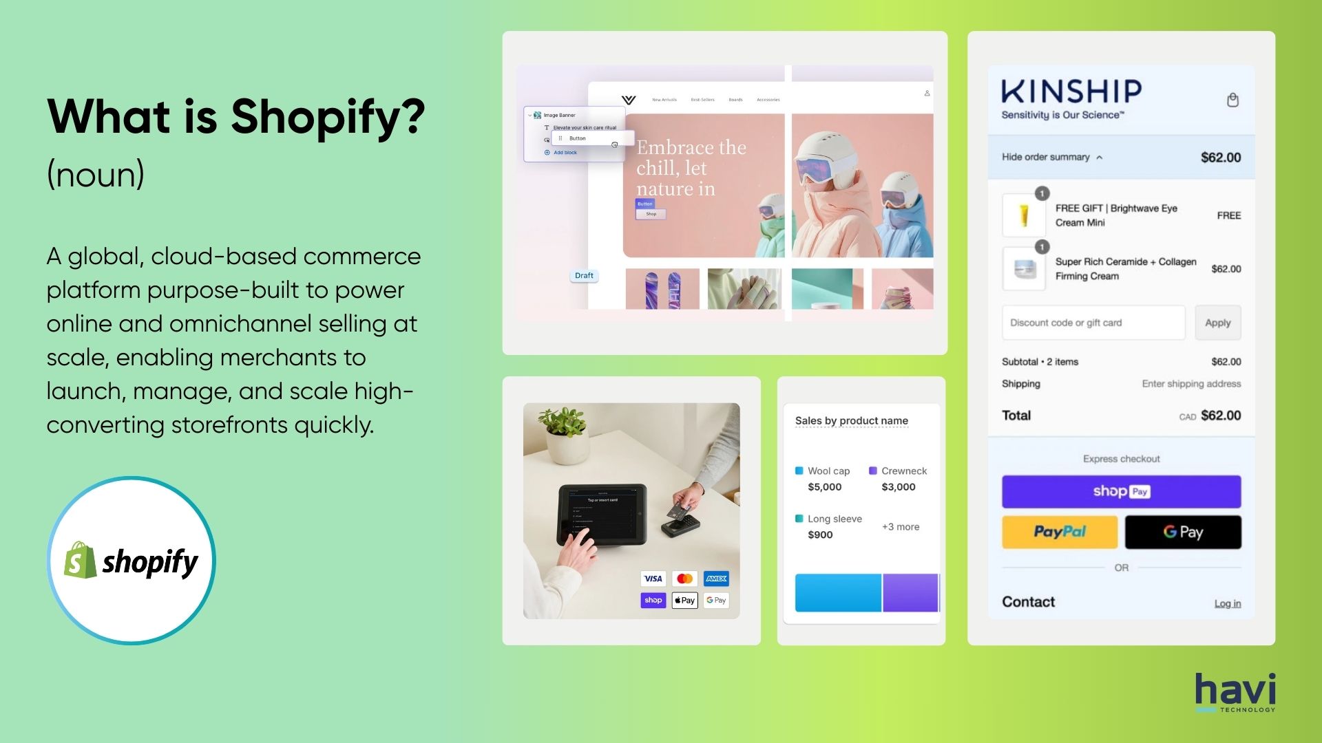 odoo ecommerce vs shopify Havi technology pty ltd