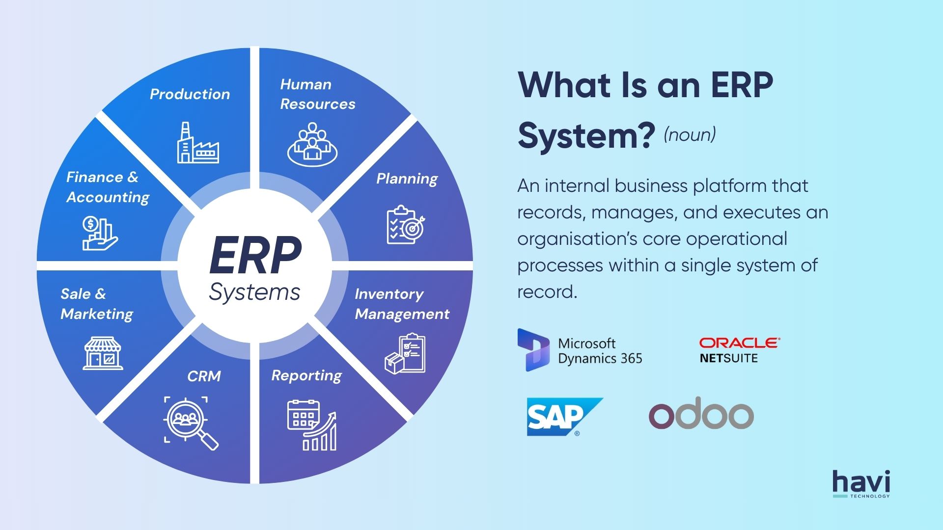 edi and erp systems Havi Technology Pty Ltd