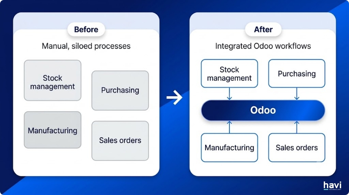 odoo software Havi Technology Pty Ltd