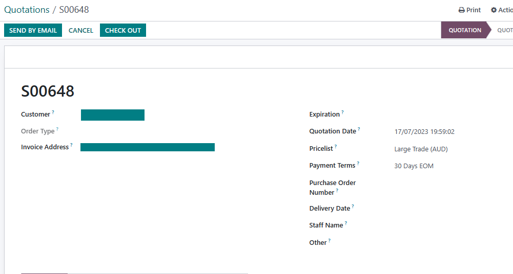 Odoo Sales and Adyen M400 integration