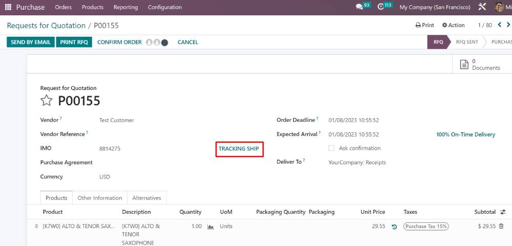 track ships with Vessel finder